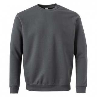 SUDADERA AVALON CUELLO REDONDO COLOR GRIS OSCURO TALLAS M-XL 2
