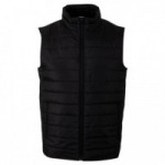 CHALECO ACOLCHADO LIGERO UNISEX MELTON. TAFETÁN POLIÉSTER. CHALECO CORPORATIVO. CUELLO ALTO. CREMALLERA INVERTIDA. 200 G