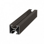 PERFIL ALUMINIO KUADRO-SISTEM 5,25 PLATA MATE