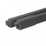 JUEGO DE VARILLAS RECTANGULAR PARA CAJÓN QUBE ACABADO ANTRACITA