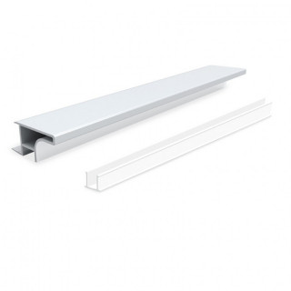 PERFIL GOLA-A ALTO SP16 4M ACABADOS PLATA, BLANCO, ANTRACITA, NEGRO 2