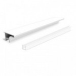 PERFIL GOLA-A ALTO SP16 4M ACABADOS PLATA, BLANCO, ANTRACITA, NEGRO
