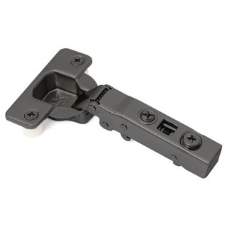 BISAGRA ESTANDAR CLIP CAM ø35 APERTURA 110º ACABADO GRAFITO CON TACO DE MONTAJE DIRECTO 2