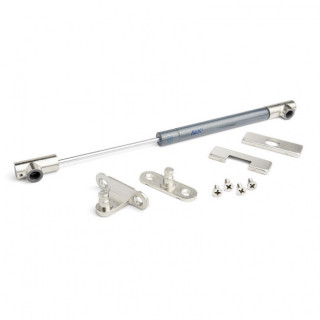 COMPAS MINIKAL ASCENDENTE / DESCENDENTE 240MM PARA PUERTA DE ALUMINIO O MADERA CON SOPORTES 2