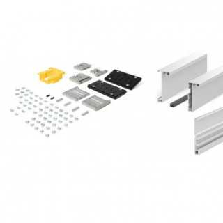 KIT FINE INTERNO NEGRO CEPILLADO Y BLANCO 2