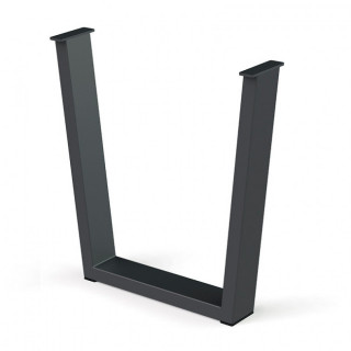 PATA METÁLICA VEKA H710 100x40 ACABADO NEGRO / BLANCO 2