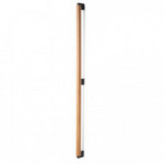 TIRADOR DE MUEBLE DUO BIG. ALUMINIO Y MADERA. MONTAJE FRONTAL. FIJACIÓN OCULTA - VIEFE