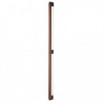 TIRADOR DE MUEBLE DUO BIG. ALUMINIO Y MADERA. MONTAJE FRONTAL. FIJACIÓN OCULTA - VIEFE