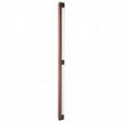 TIRADOR DE MUEBLE DUO BIG. ALUMINIO Y MADERA. MONTAJE FRONTAL. FIJACIÓN OCULTA - VIEFE