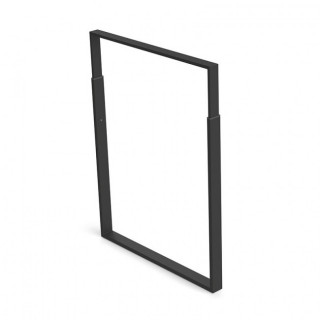 PATA AJUSTABLE MODELO ISLA A580-800 H80-H960 ACABADO NEGRO 2
