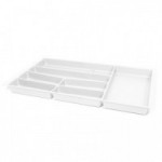 CUBERTERO MODELO AURO PARA CAJÓN MÓDULO 300 - 1000 ACABADO ANTRACITA/BLANCO