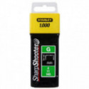 GRAPA MANUAL SERIE G. ACERO. ZINCADO. CORONA ESTRECHA. FORMA EN U. LONGITUD 11MM - STANLEY
