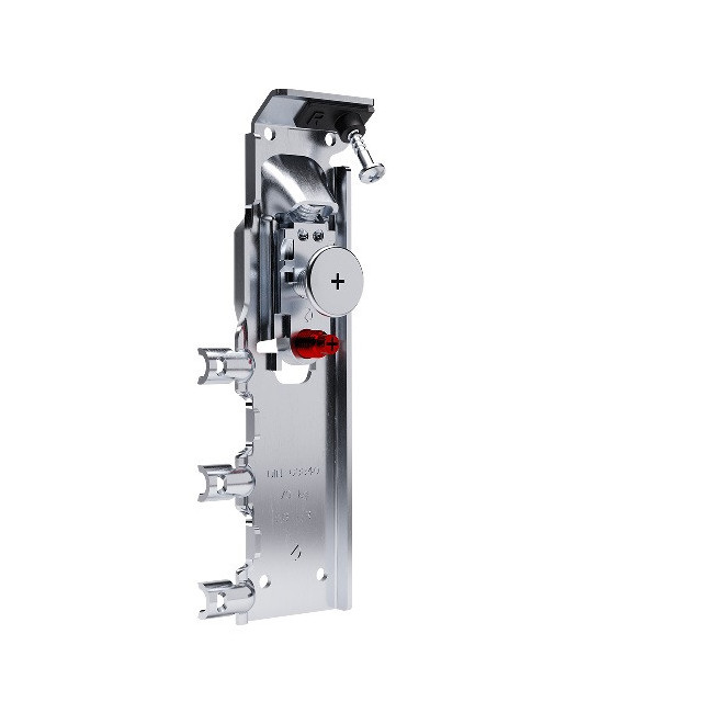 COLGADOR OCULTO REGULABLE LIBRA. CAPACIDAD 75KG. SISTEMA ANTIDESCOLGAMIENTO. ITALIANA FERRAMENTA