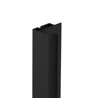 PERFIL TIRADOR KA16 SP16 NEGRO MATE-BLANCO MATE 2,60M 2