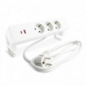 REGLETA DE SOBREMESA DEKS 3TT. . PARA OFICINA. 16A 230V