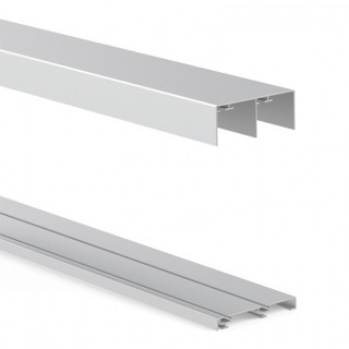JUEGO DE GUÍAS ALUMINIO BOND 2M/3M ACABADOS PLATA MATE, NEGRO MATE, BLANCO MATE 2