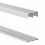 JUEGO DE GUÍAS ALUMINIO BOND 2M/3M ACABADOS PLATA MATE, NEGRO MATE, BLANCO MATE JUEGO DE GUÍAS ALUMINIO BOND 2M/3M ACABADOS PLATA MATE, NEGRO MATE, BLANCO MATE