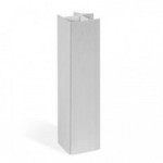 ANGULO RÍGIDO PARA ZÓCALO ZESIO H80 - H100 - H147 - H164 ACABADO PLATA/BLANCO ANGULO RÍGIDO PARA ZÓCALO ZESIO H80 - H100 - H147 - H164 ACABADO PLATA/BLANCO