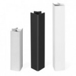 ANGULO RÍGIDO PARA ZÓCALO ZESIO H80 - H100 - H147 - H164 ACABADO PLATA/BLANCO ANGULO RÍGIDO PARA ZÓCALO ZESIO H80 - H100 - H147 - H164 ACABADO PLATA/BLANCO