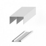 GUÍAS SUPERIOR E INFERIOR LUGANO 2/3M SP10/16 ACABADOS BLANCO MATE, PLATA MATE, NEGRO GUÍAS SUPERIOR E INFERIOR LUGANO 2/3M SP10/16 ACABADOS BLANCO MATE, PLATA MATE, NEGRO