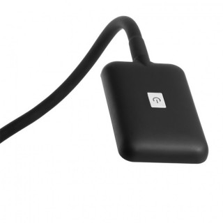 APLIQUE LED FLEXIBLE. GOMA. NEGRO. LUZ NATURAL 4000K. INTERRUPTOR TÁCTIL 2