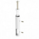 SOPORTE TUBO TECHO CENTRAL 30X12 OPTIMA+ ACABADO BLANCO