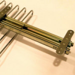 PANTALONERO 11 PERCHAS EXTRACCIÓN TOTAL ACABADO CROMO / GRAFITO