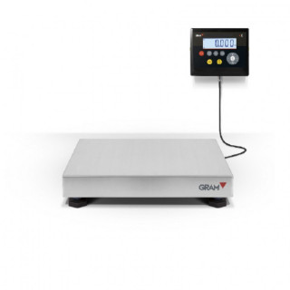 BÁSCULA DE PRECISIÓN K3X. CAPACIDAD 300 KG. RESOLUCIÓN 50 G. PLATAFORMA 650X500MM - GRAM