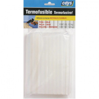 ADHESIVA TERMOFUSIBLE TRANS.CEYS 12mm 1/2kg 507012