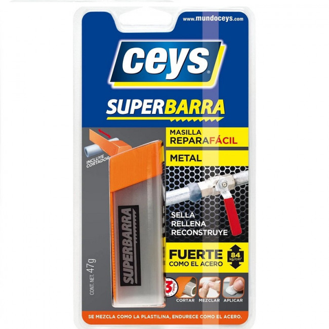 SUPER BARRA REPARADORA METAL 47g CEYS 505026