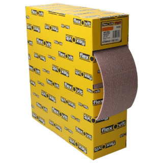 ROLLO DE LIJA EN ESPUMA. BANDA CONTINUA. CORTE MANUAL. GRANO P320. CAJA DISPENSADORA. ANCHO 115MM - FLEXOVIT