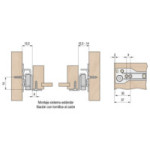 GUIA DE CAJÓN CON CAÍDA RODEO