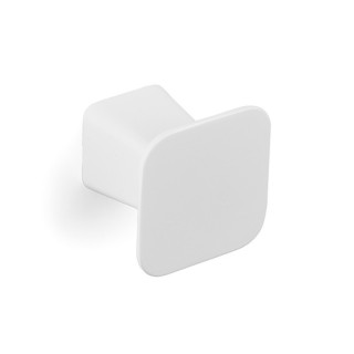 POMO PRISM DE VIEFE. MEDIDA 32X32. ALTURA H28. ACABADO BLANCO MATE Y NEGRO MATE 2