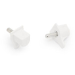SOPORTE ESTANTE SAFETI PLÁSTICO BLANCO/NEUTRO ø3 / ø5 SOPORTE ESTANTE SAFETI PLÁSTICO BLANCO/NEUTRO ø3 / ø5