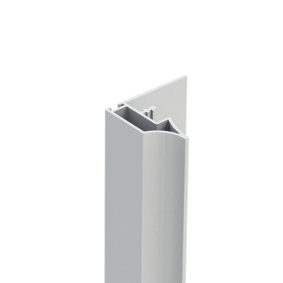 PERFIL TIRADOR ATENEO 2,75M SP19 PLATA MATE, BLANCO MATE, NEGRO 2