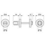 MULETILLA DESBLOQUEO ZAMAK ø35 MODELOMULETILLA DESBLOQUEO ZAMAK ø35 MODELO BEKO