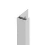 PERFIL VERTICAL ATENEO 2,75M ACABADOS DISPONIBLES BLANCO MATE, PLATA MATE Y NEGRO ACABADO BLANCO MATE