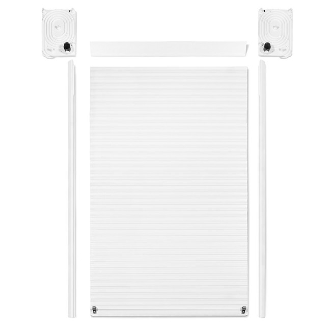 KIT PERSIANA PVC BÁSICA 1500-600/900 SP19 ACABADOS GRIS, BLANCO, NEGRO