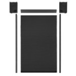KIT PERSIANA PVC BÁSICA 1500-600/900 SP19 ACABADOS GRIS, BLANCO, NEGRO KIT PERSIANA PVC BÁSICA 1500-600/900 SP19 ACABADOS GRIS, BLANCO, NEGRO