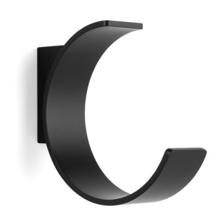 PERCHA DE PUERTA 25X80 MM NEGRO MATE - VIEFE