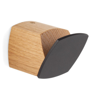 PERCHA DE PARED MEGG 45X45 MM ROBLE Y GRIS LAVA - VIEFE