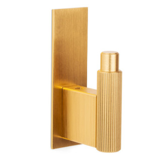 PERCHA ARPA PARA PUERTA LATÓN CEPILLADO - VIEFE