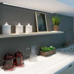 LAMPARA LED NICE CON SENSOR PIR 2,4W 280mm TRANSFORMADOR NO INCLUIDO. 12V DC, 6500ºK.