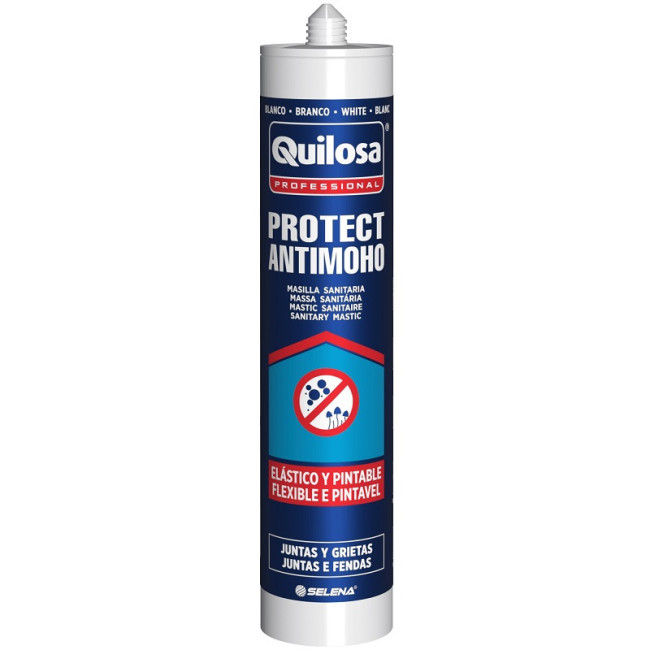 SELLADOR ANTIMOHO. MONOCOMPONENTE. PINTABLE. BLANCO. 280 ML - QUILOSA