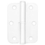 PERNIO CANTO REDONDO 90-65-2,5 BLANCO/LATON  IZQUIERDA/DERECHA