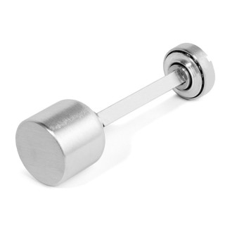 MULETILLA DESBLOQUEO PUNTO d25 CROMO SATINADO, NEGRO, BLANCO 2
