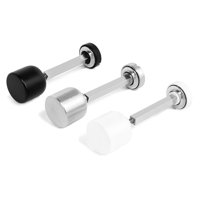 MULETILLA DESBLOQUEO PUNTO D25 CROMO SATINADO, NEGRO, BLANCO ACABADO CROMO CEPILLAD