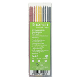 MINAS MARCADOR EN SECO DRY BASIC. ESTUCHE DE RECAMBIO. BORRABLES. 10 UNIDADES - EXPERT