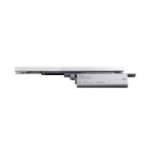 CIERRAPUERTAS EMBUTIDO ML.21.813. CAM. ALUMINIO. ÁNGULO DE APERTURA 120°. PARA PUERTAS DE BATIENTE. CARGA MÁXIMA 130KG