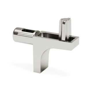 SOPORTE ESTANTE MADERA K-LINE. NIQUEL - ITALIANA FERRAMENTA 2
